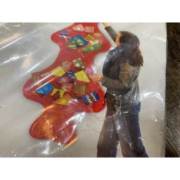 New Inflatable Christmas Tree Card Holder 5’ Foot 10” Inch Faux Budget Tree - Picture 5 of 5